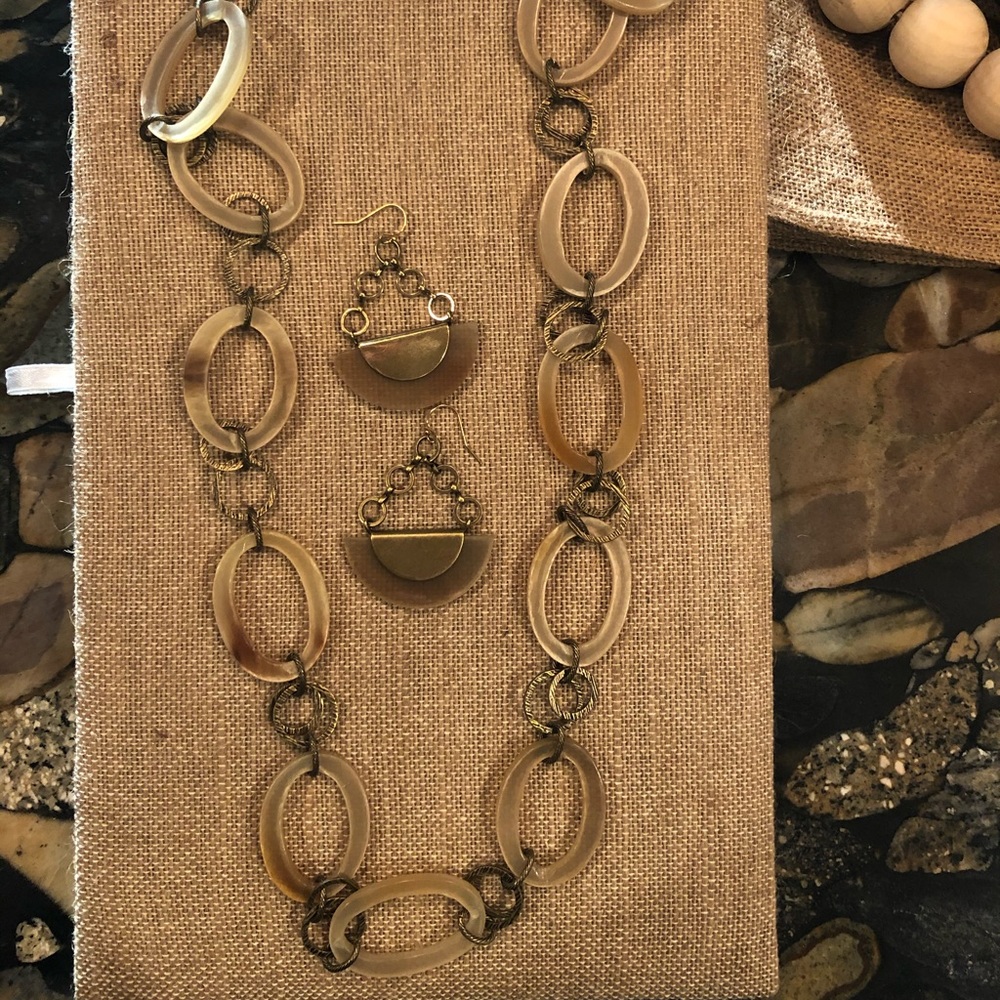 Silpada By the Horns Necklace Set